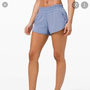 Lululemon tracker shorts water drop sz 12